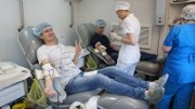 Более 400  жителей Кубани сдали кровь во Всероссийскую Субботу доноров
